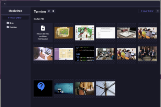 Screenshot Mediathek